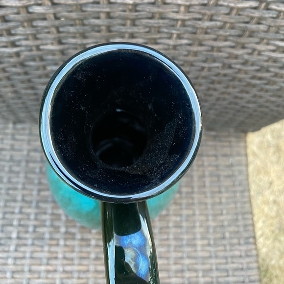 VINTAGE Blue Mountain Pottery Large 13” Tall Vase with Handle Made in Canada HTF - Picture 6 of 13